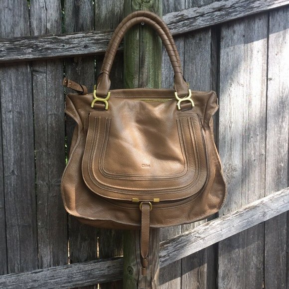Chloe Handbags - Chloe' Marcie Leather Satchel